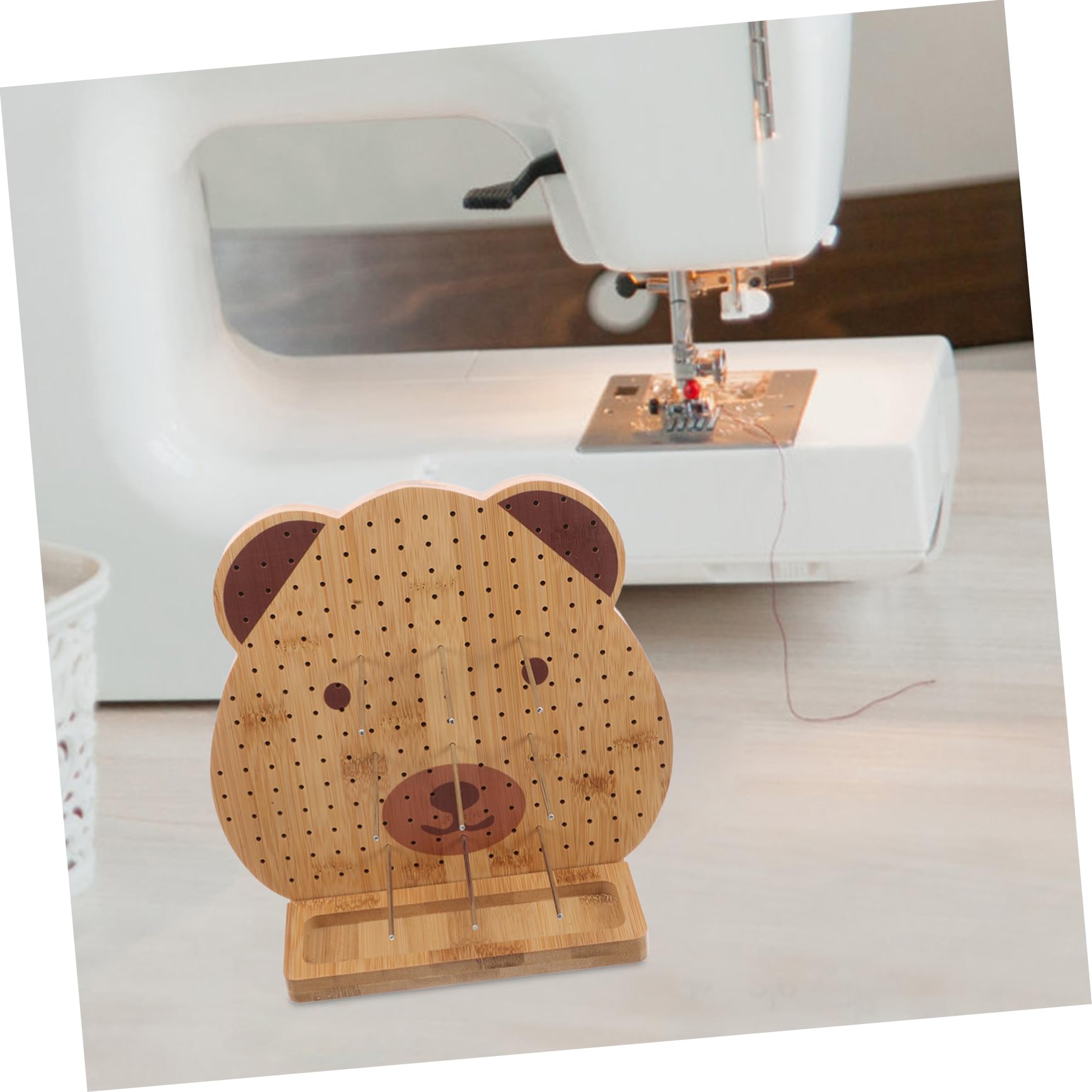 Tabla de Bloqueo de Madera con Alfileres Robusta y Práctica para Proyectos de Crochet y Tejido Adecuado para Manualidades de Ganchillo