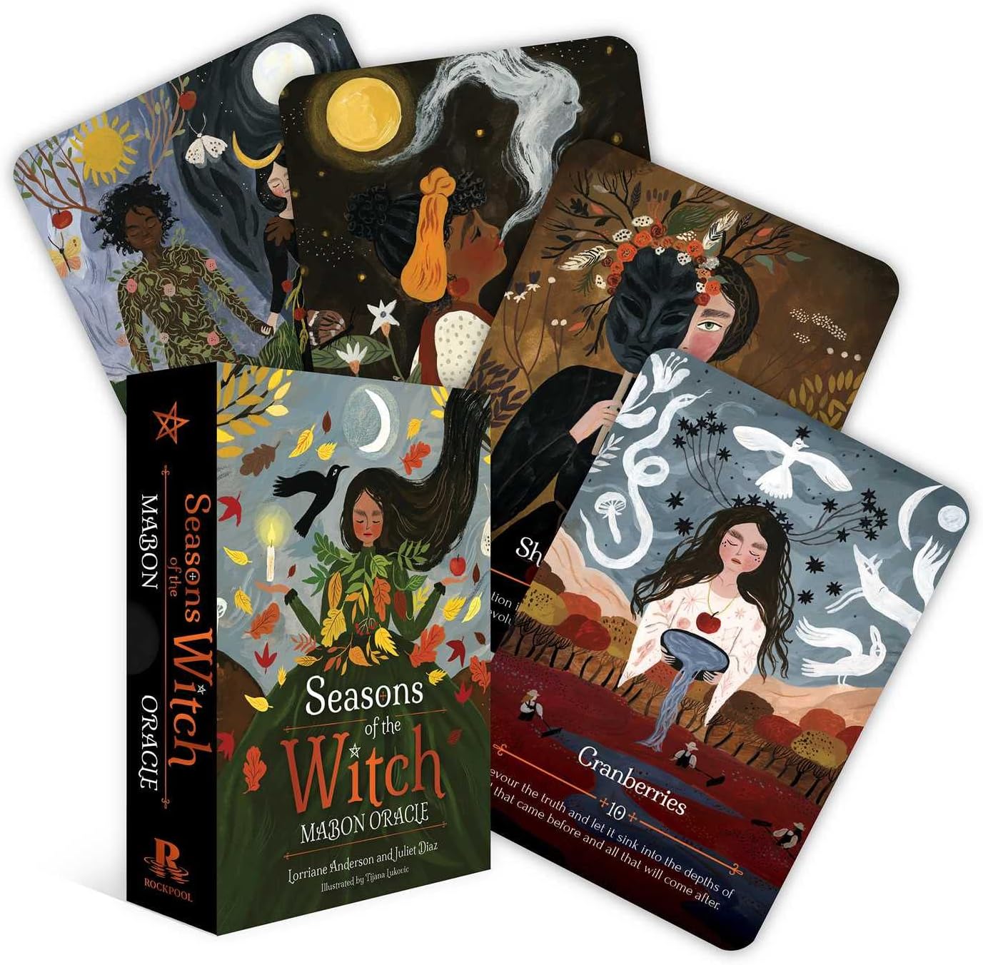 Seasons of the Witch: Mabon: Reveal the light within: 44 Gilded Cards and 144-page Full-color Guidebook