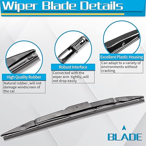 Miniatura 3 de Escobilla del brazo del limpiaparabrisas trasero, repuesto para Honda CRV 2012-2016 – Reemplazo del conjunto del limpiaparabrisas trasero ZOFFI –