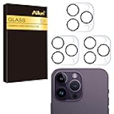 3 Pack Camera Lens Protector for iPhone 16 Pro / 14 Pro & iPhone 16 Pro Max / 14 Pro Max,Tempered Glass,9H Hardness,Anti-Scratch,Case Friendly[Does not Affect Night Shots]