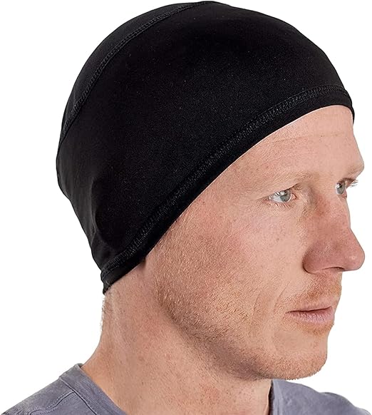Cooling Skull Cap for Men - Hard Hat Liner, Cycling Cap, Head Caps for Men, Helmet Liner for Motorcycle