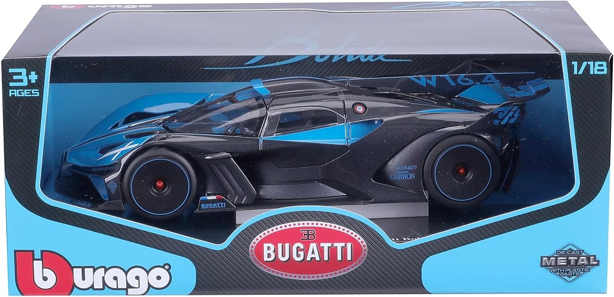 Bburago 1:18 Bugatti Bolide, Azul