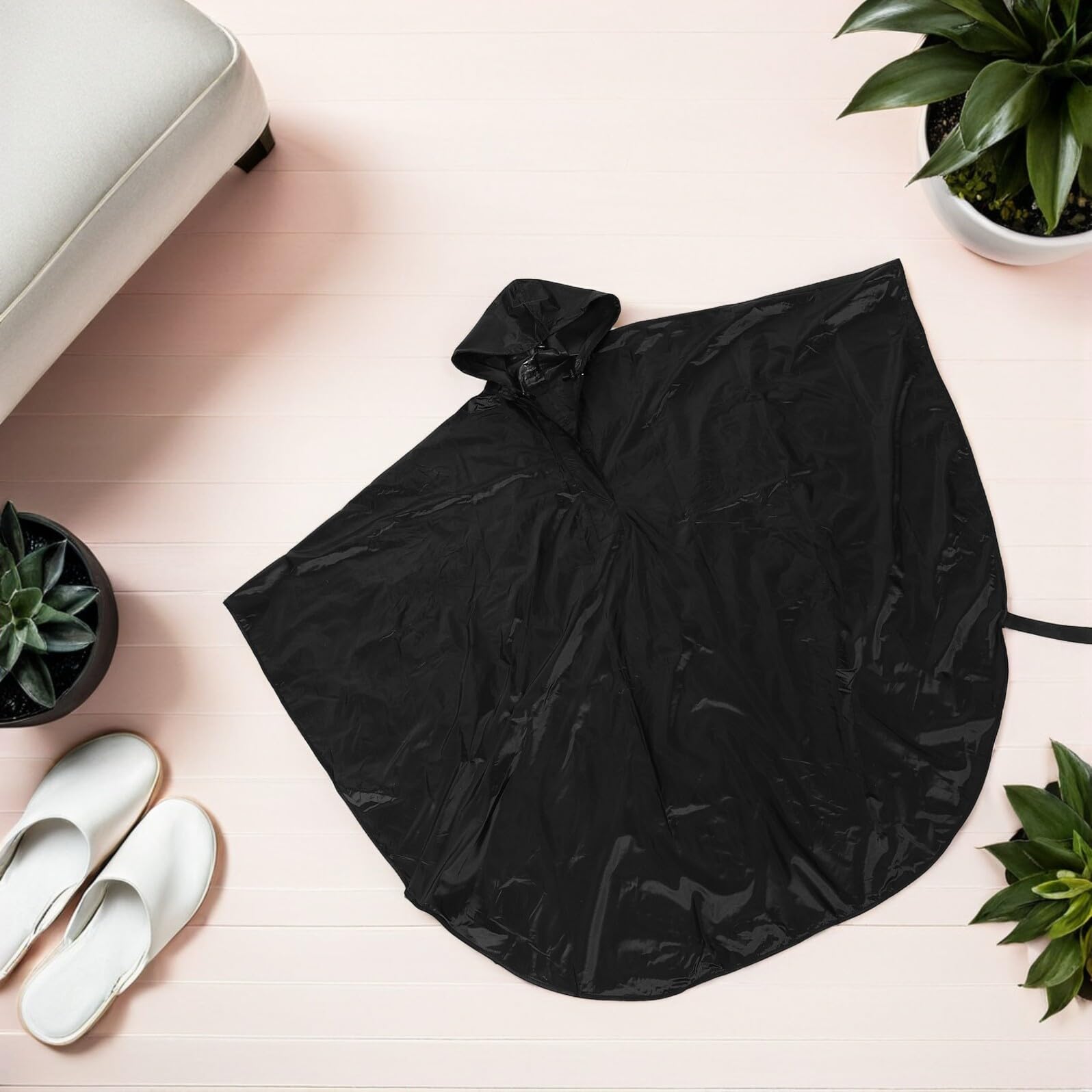HANABASS Silla de Ruedas Poncho Resistente Lluvia Cubierta para Silla de Ruedas Eléctrica Protección Intemperie para Usuarios de Ropa para Días Lluviosos