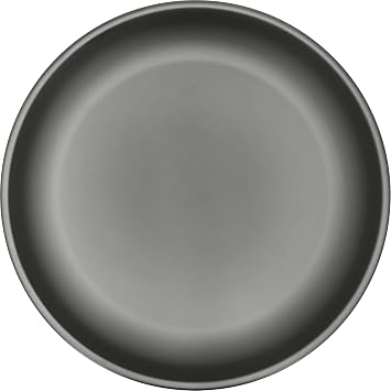 Kuvik Titanium Plate 8.7 Diameter (220mm) - Ultralight and Compact Dinner Plate for Backpacking, Camping, and Survival