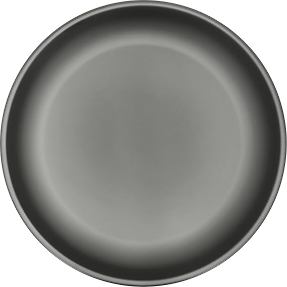 Kuvik Titanium Plate 8.7 Diameter (220mm) - Ultralight and Compact Dinner Plate for Backpacking, Camping, and Survival