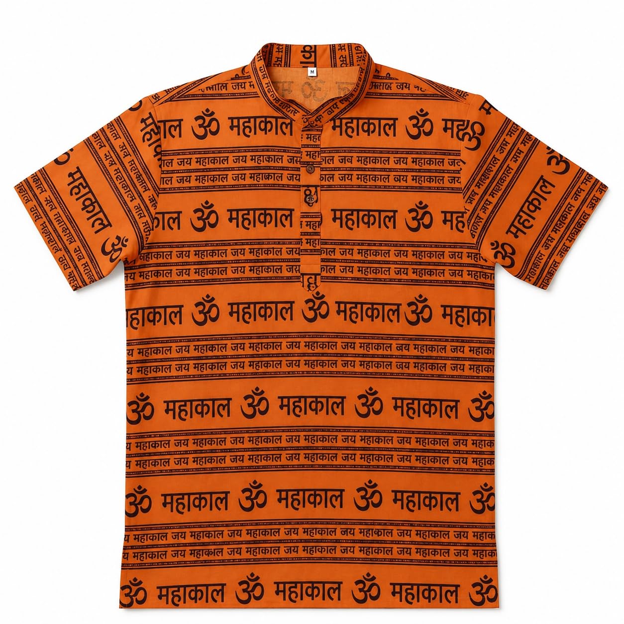 Men Mahakal Print Short Kurta-picture-50