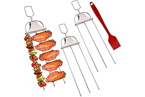 Grill Savant: Elevate Your Grilling Game with Triple Skewers