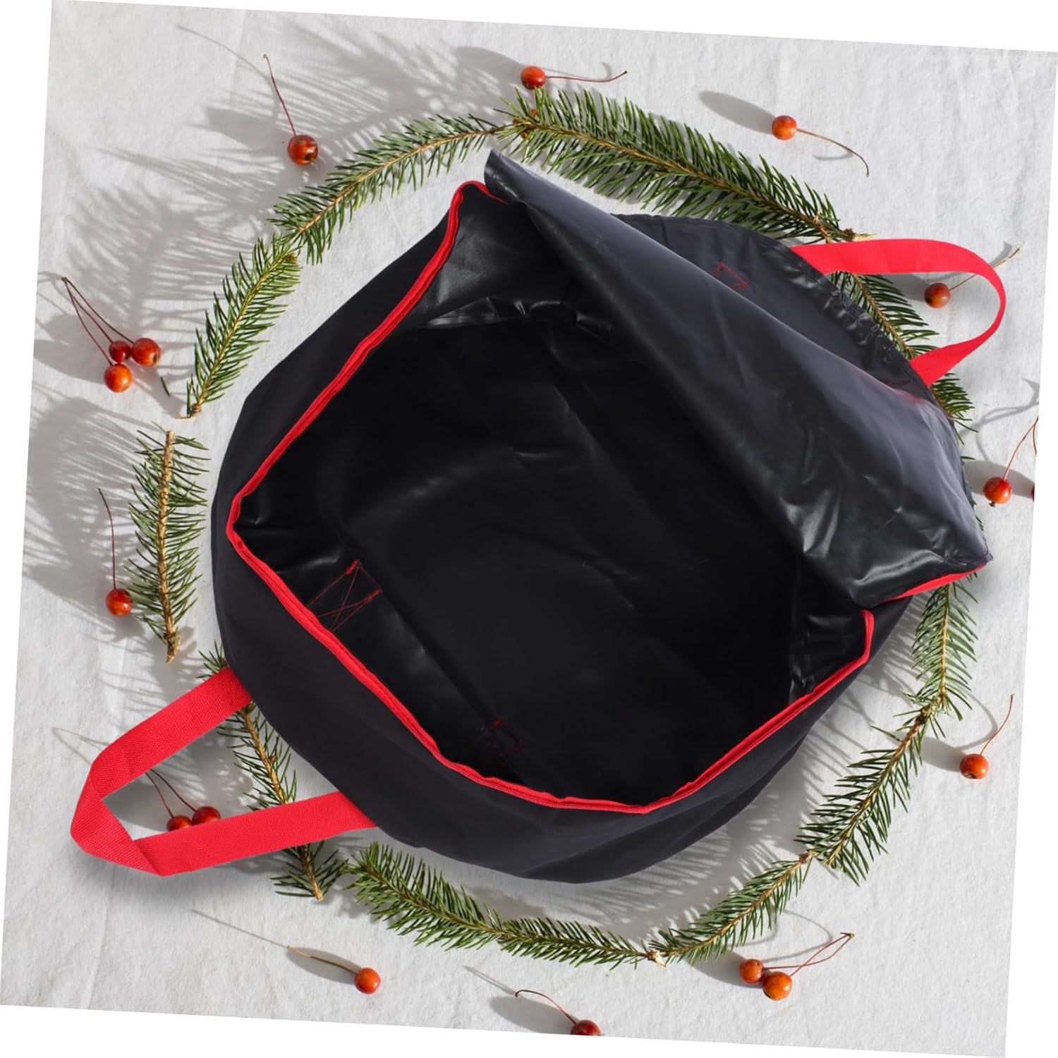 1pc Christmas Wreath Storage Bag Oxford Cloth for Christmas Garland Holiday Decor Organization for Festive Storage