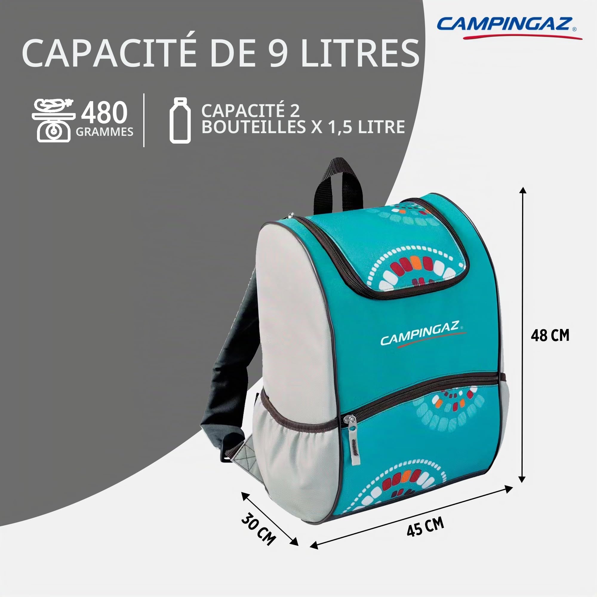 Campingaz Ethnic Day Bacpac 9L Glacière Souple