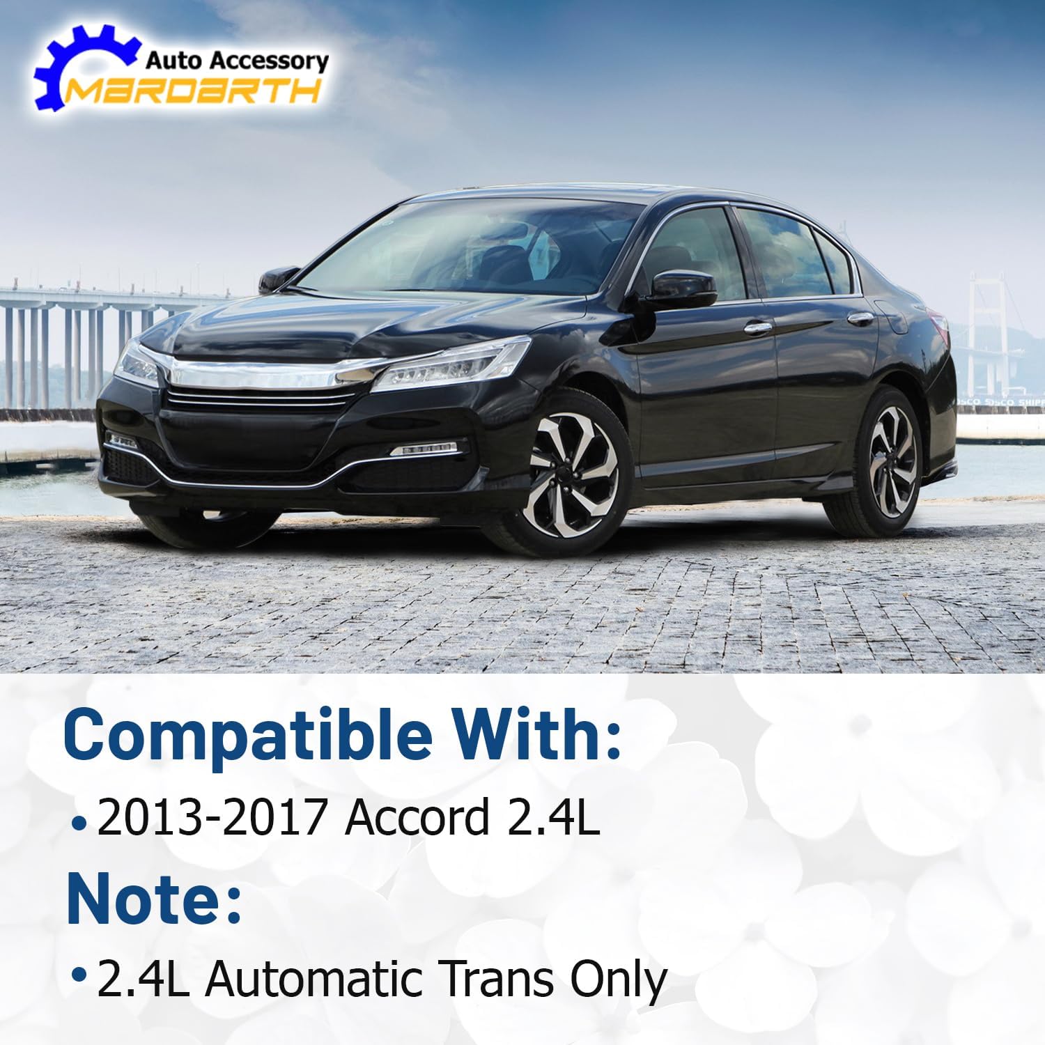Set of 5, Engine Motor Mount and Transmission Mount Kit Replacement Compatible with 2013-2017 Accord 2.4L L4 Automatic Trans Only, Replace OE# A65072 A65054 A65040 A65068 A65071