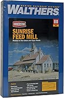 Vista 5 de Walthers Cornerstone Serie Kit HO Scale Sunrise Feed Mill