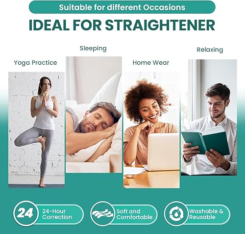 Miniatura 6 de Welnove Separador de dedos para dedos superpuestos  Espaciadores de dedos para juanetes  Corrector de dedos para dedos de martillo, realinear dedos