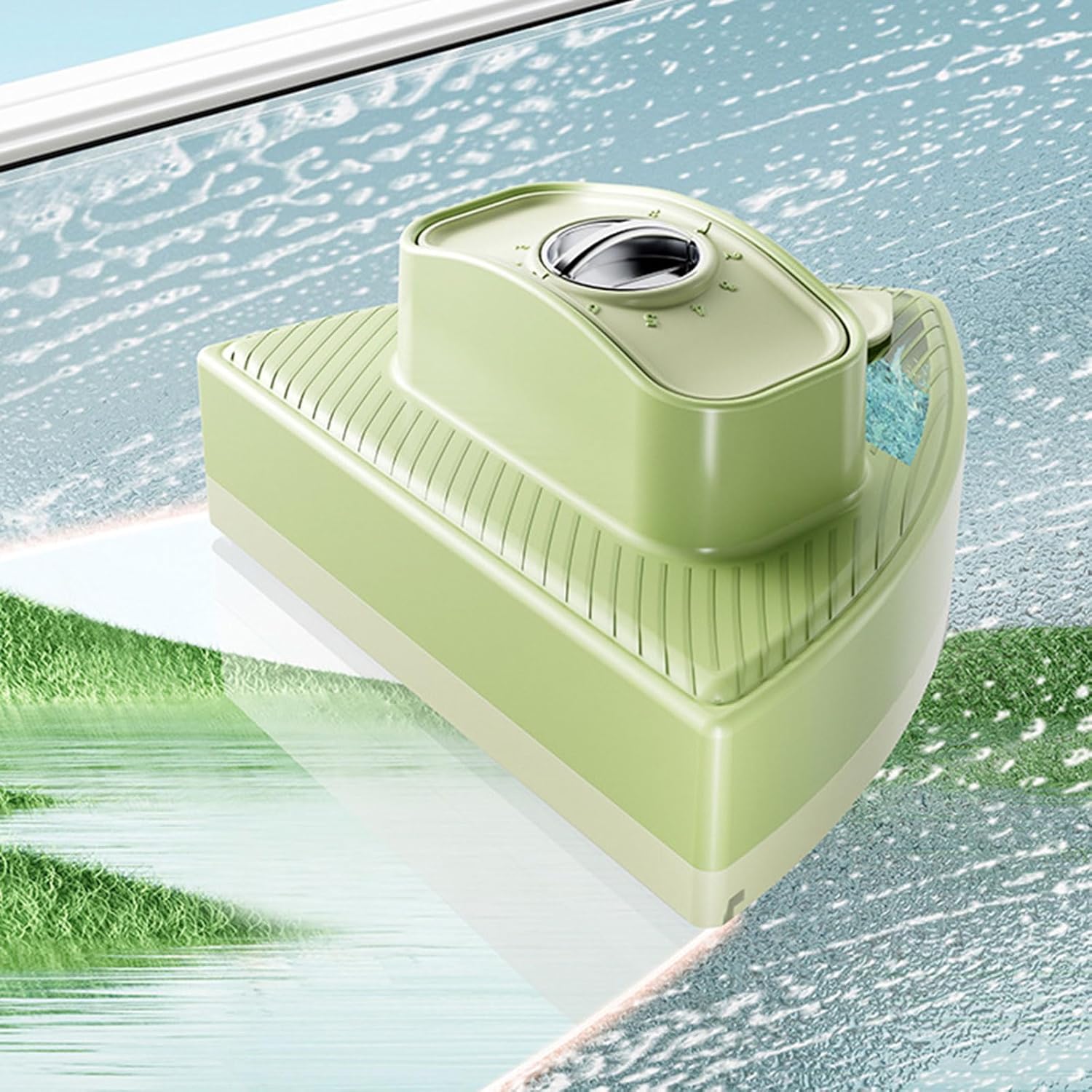 安全で簡単な高層ガラスクリーンのための水貯水池クリーナー付きの多目的窓ワイパーオフィスビルディングケア