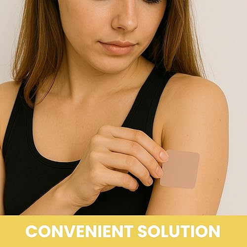 Miniatura 4 de Parches de magnesio (paquete de 60)  Parche 100% natural para mujeres y hombres  con calcio  Apoyo muscular y óseo, calmante  Fórmula mejorada