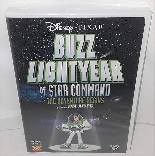 Buzz Lightyear of Star Command The Adventure Begins DVD