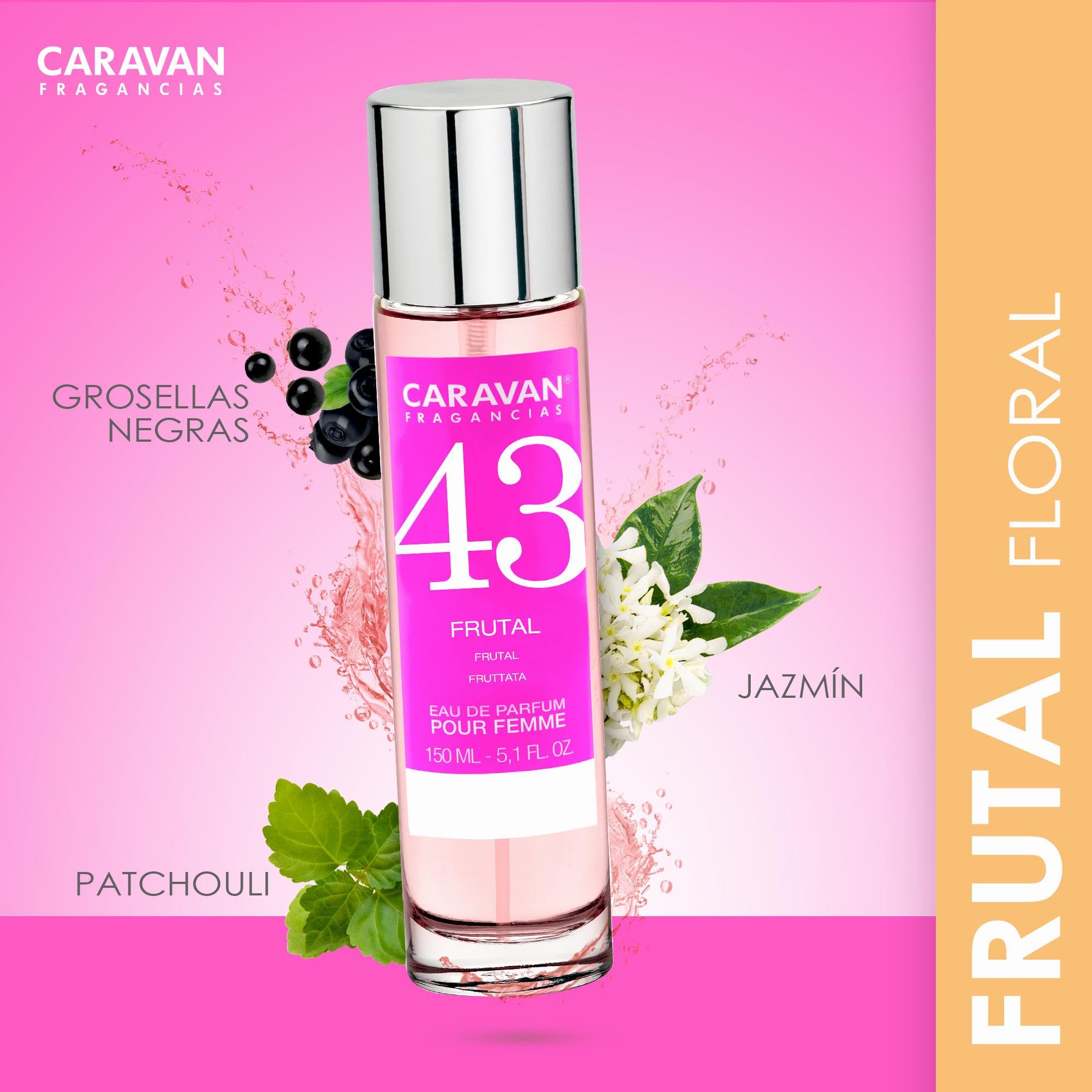3 x Caravan profumo da donna (2) n. 43 n. 46-150 ml.