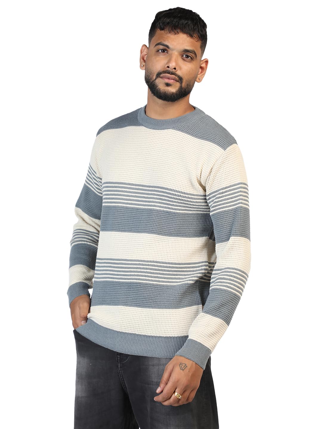 porshe Round Neck Winter Pullover Sweater for Men Soft Fabric Regular Fit Stylish & Cozy Si_109-picture-22