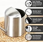 Small Watering Can for Indoor Plants, 300ML Mini Indoor Watering Can with Long Spout Gooseneck, Mini Stainless Steel Watering Pot Can Gardening Tool for Plant in Office Home Outdoor