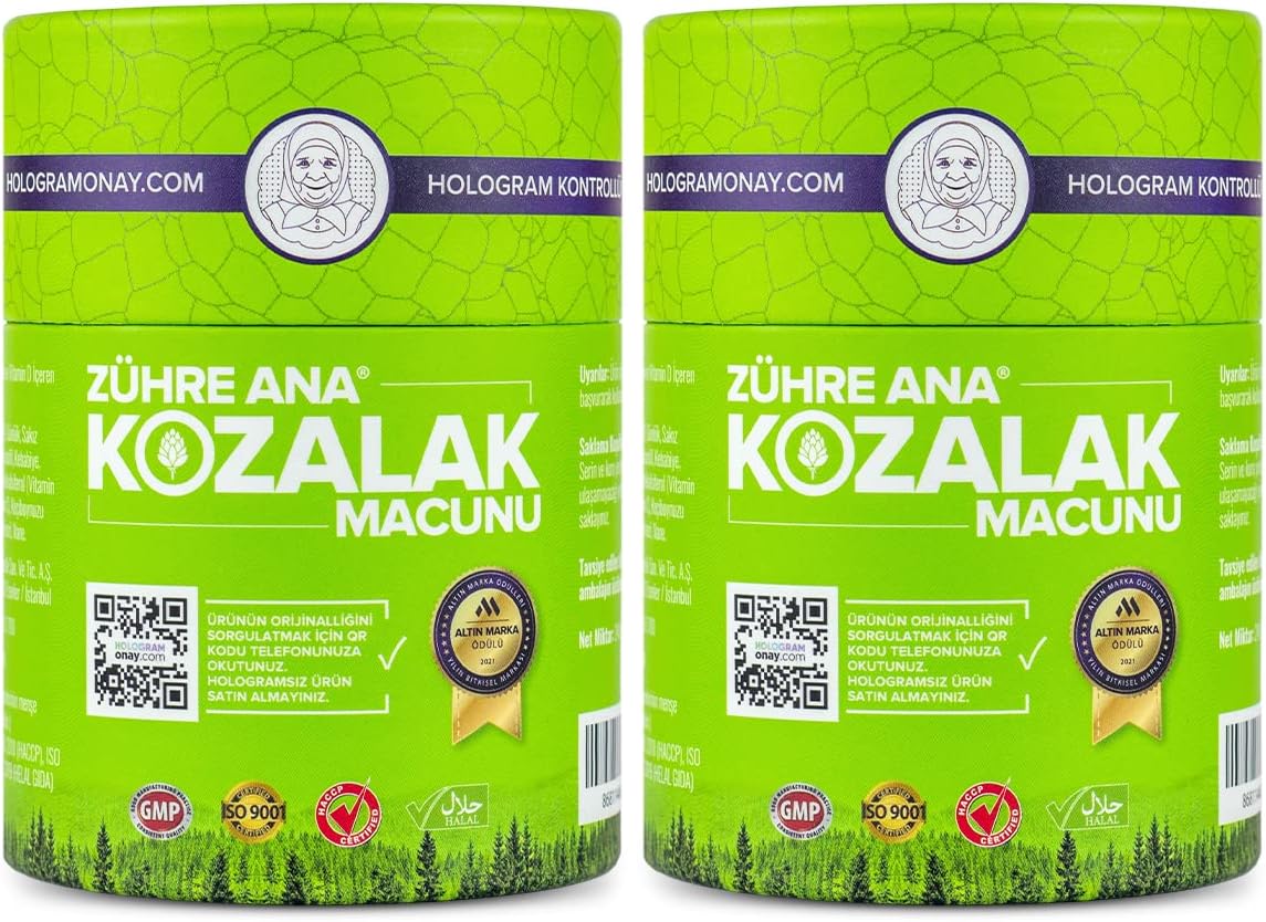 Zühre Ana Kozalak Macunu Çam Kozalağı Macunu 2 Adet Orijinal Hologramlı Ürün