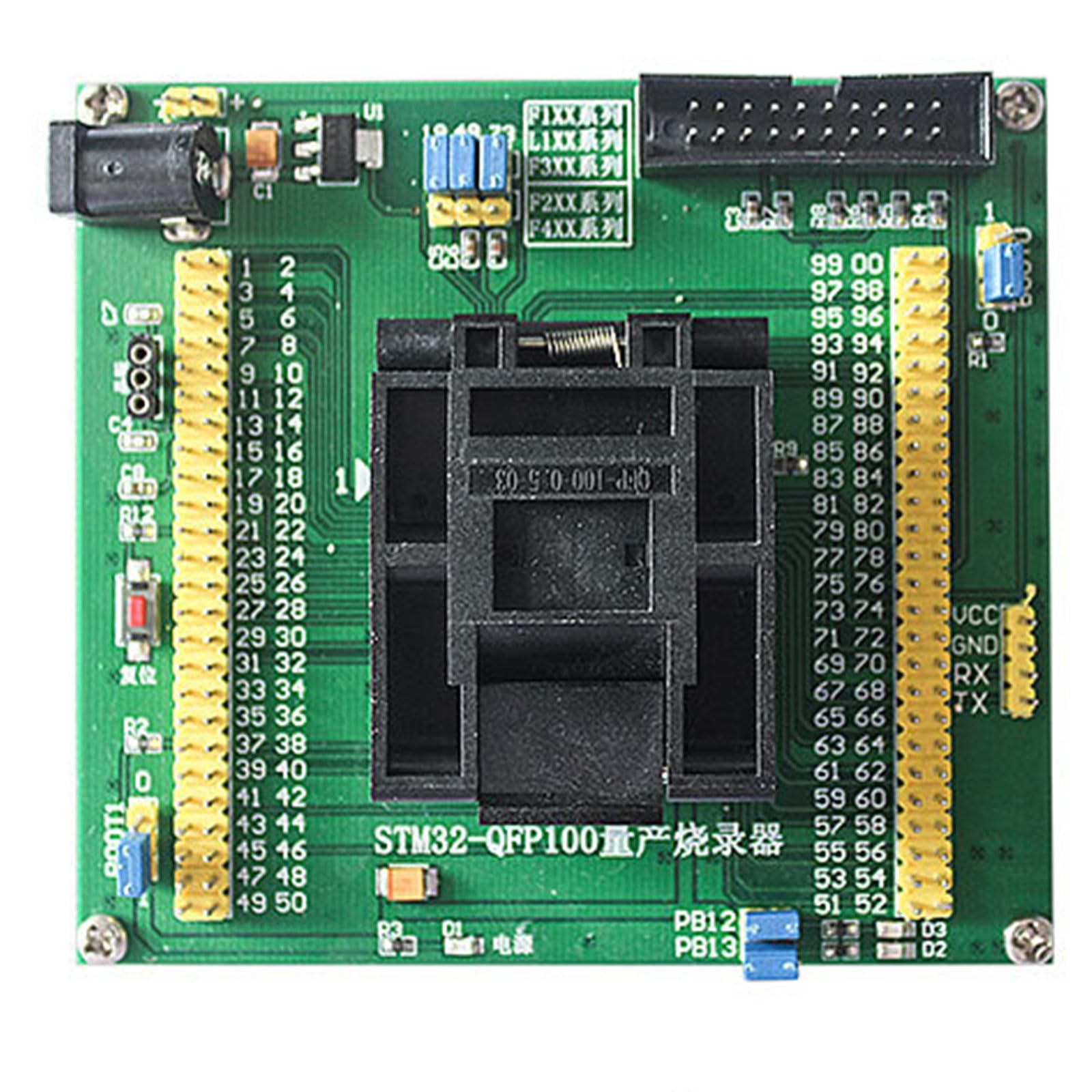 LQFP48 / 64/100/144ft Download Programmatore e Debugging Station con Struttura per Chip Burning Programmatore Adattatore