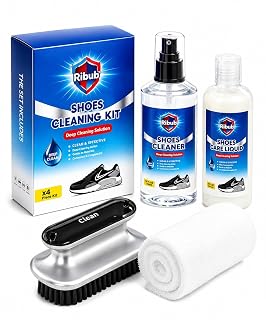 Shoe Cleaning Kit & Sneaker Care Kit – Sneaker Cleaner for Mesh Shoes, Leather, Canvas, Deep Clean Shoe Cleaner with Brush for Most Sneakers - Amazon product rated Grade B
