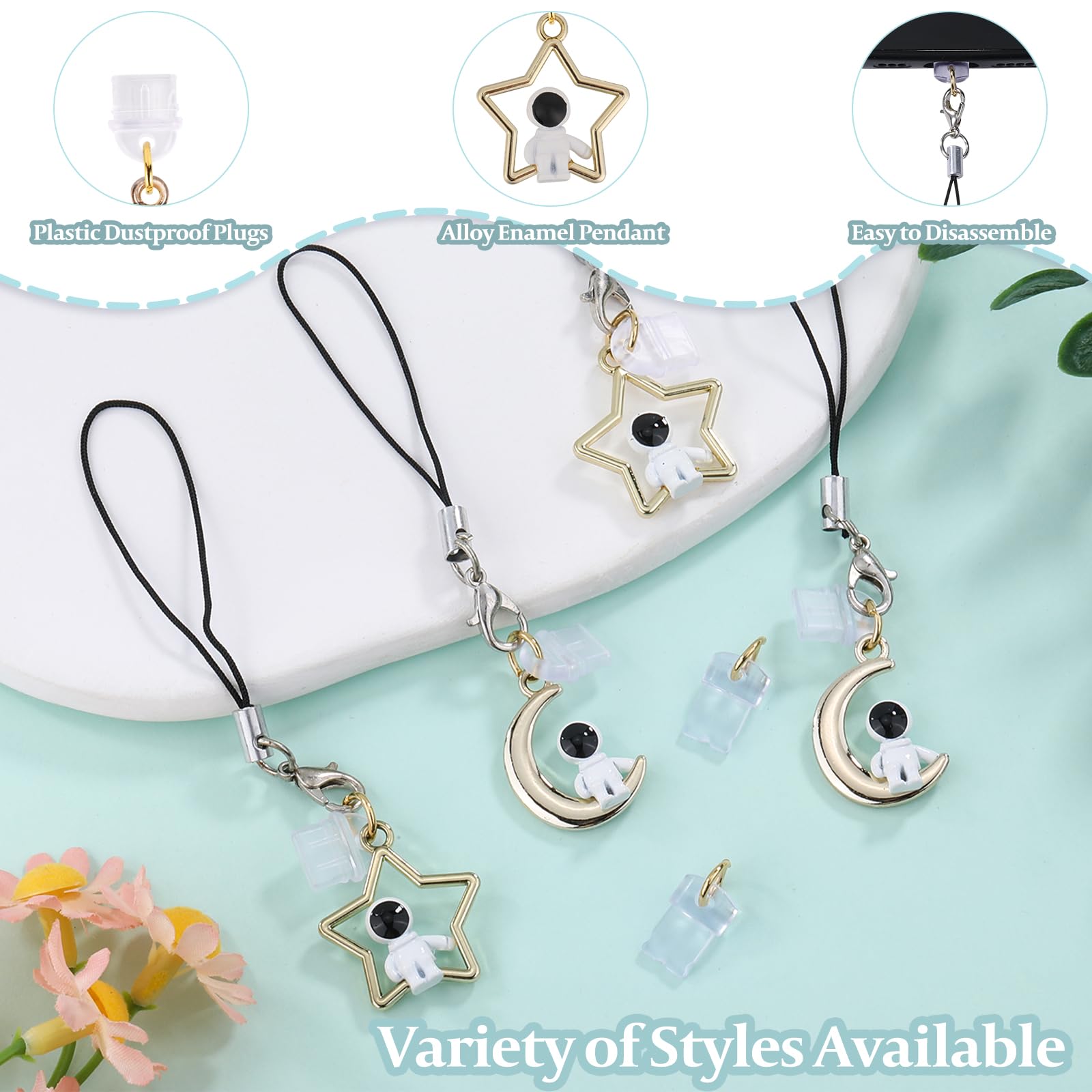 Usb C Dust Plug Charm Phone Dust Plug Charm Kawaii Charge Port