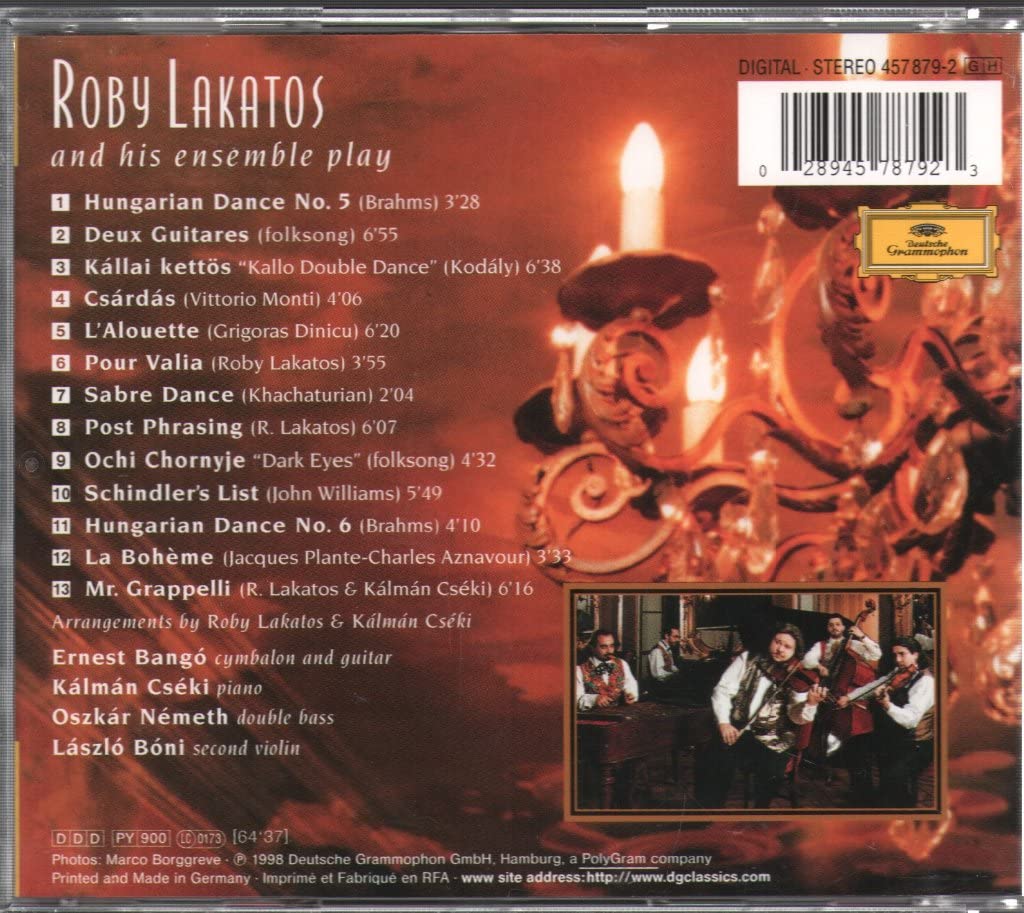 Roby Lakatos : La Bohème