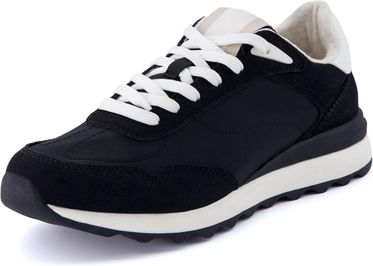 CUSHIONAIRE Women's Kicks lace up Nylon Sneaker +Comfort Foam, Wide Widths Available - Image 8