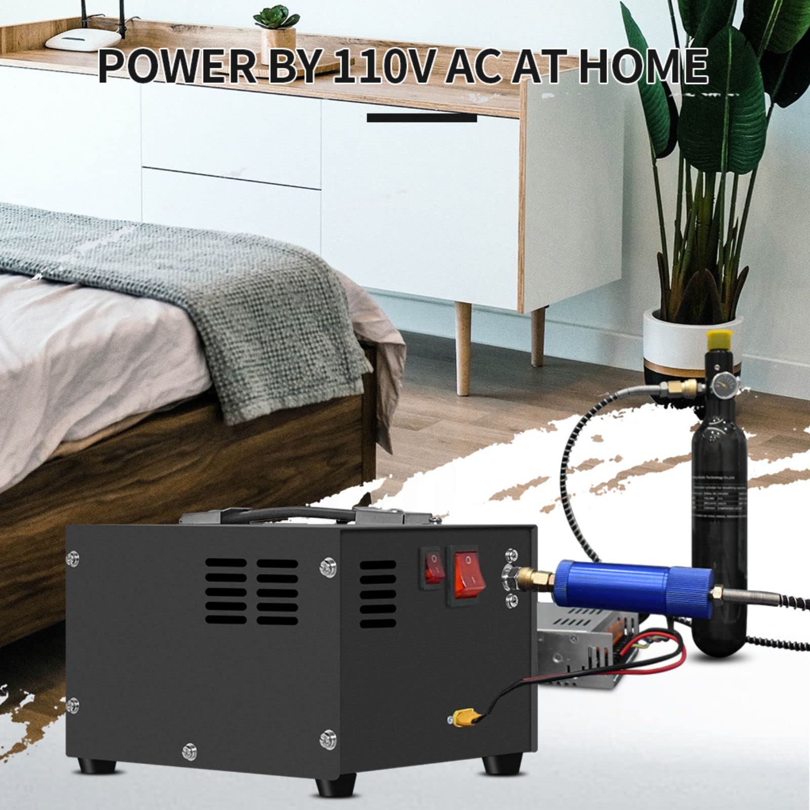 TUXING 4500Psi PCP Air Compressor - Portable & Fast -5 TUXING 4500Psi PCP Air Compressor - Portable & Fast -5