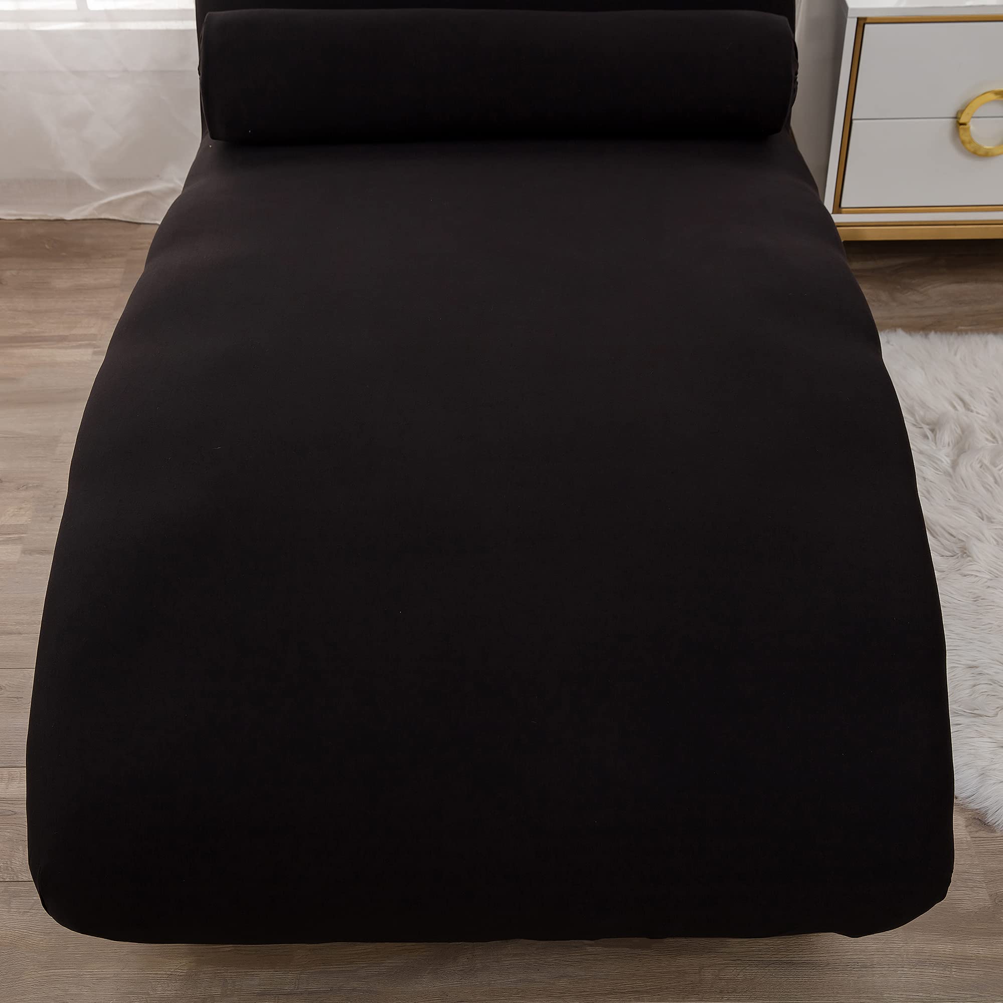 Housse de Chaise Longue Extensible sans accoudoirs Housse de Chaise Longue de Salon Housse de Chaise