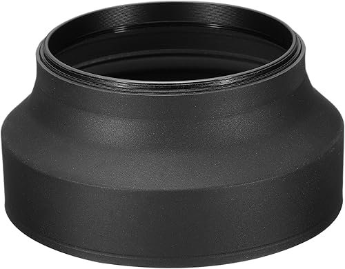 Vista 8 de PATIKIL Parasol para lente de cámara de 1.929 in, protector de lente plegable de goma, bloquea el exceso de luz solar, mejora la fotografía