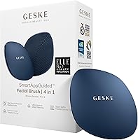 Vista 10 de GESKE SmartAppGuided™ Cepillo facial 4 en 1 Cepillo de limpieza facial profesional Cepillo facial de silicona para limpieza de la piel