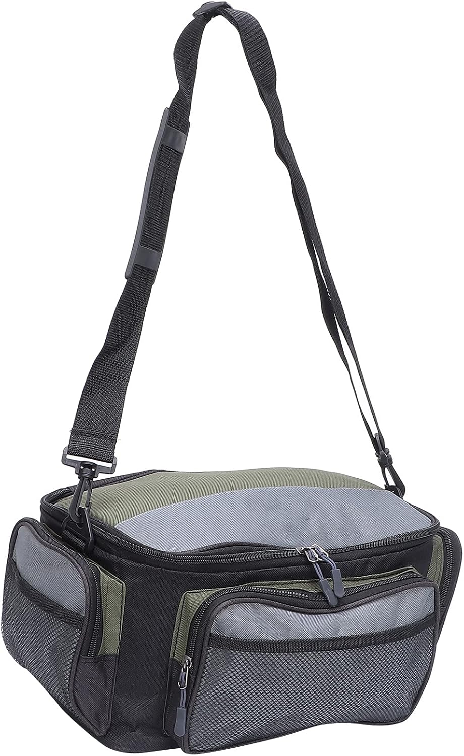 Large Capacity Square Fishing Storage Bag, Polyester Bait Bag,Fishing Handbag, Fishing Accessories