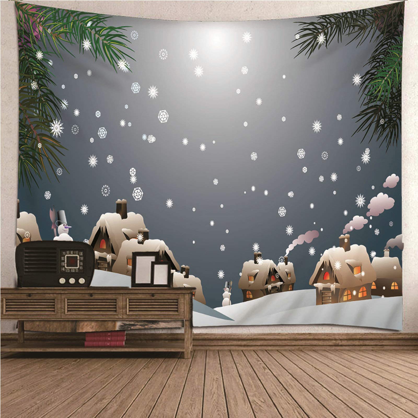 Tapiz de pared para salón: decora fácilmente paredes vacías con estilo nórdico