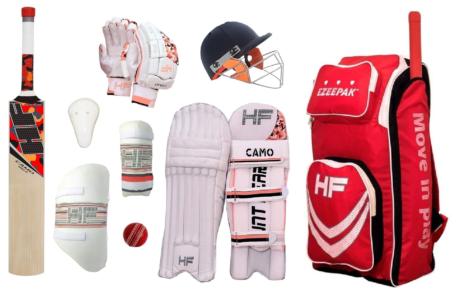 Buy HF BLUEMAXX English Willow Complete Cricket KIT (Men's Full Size