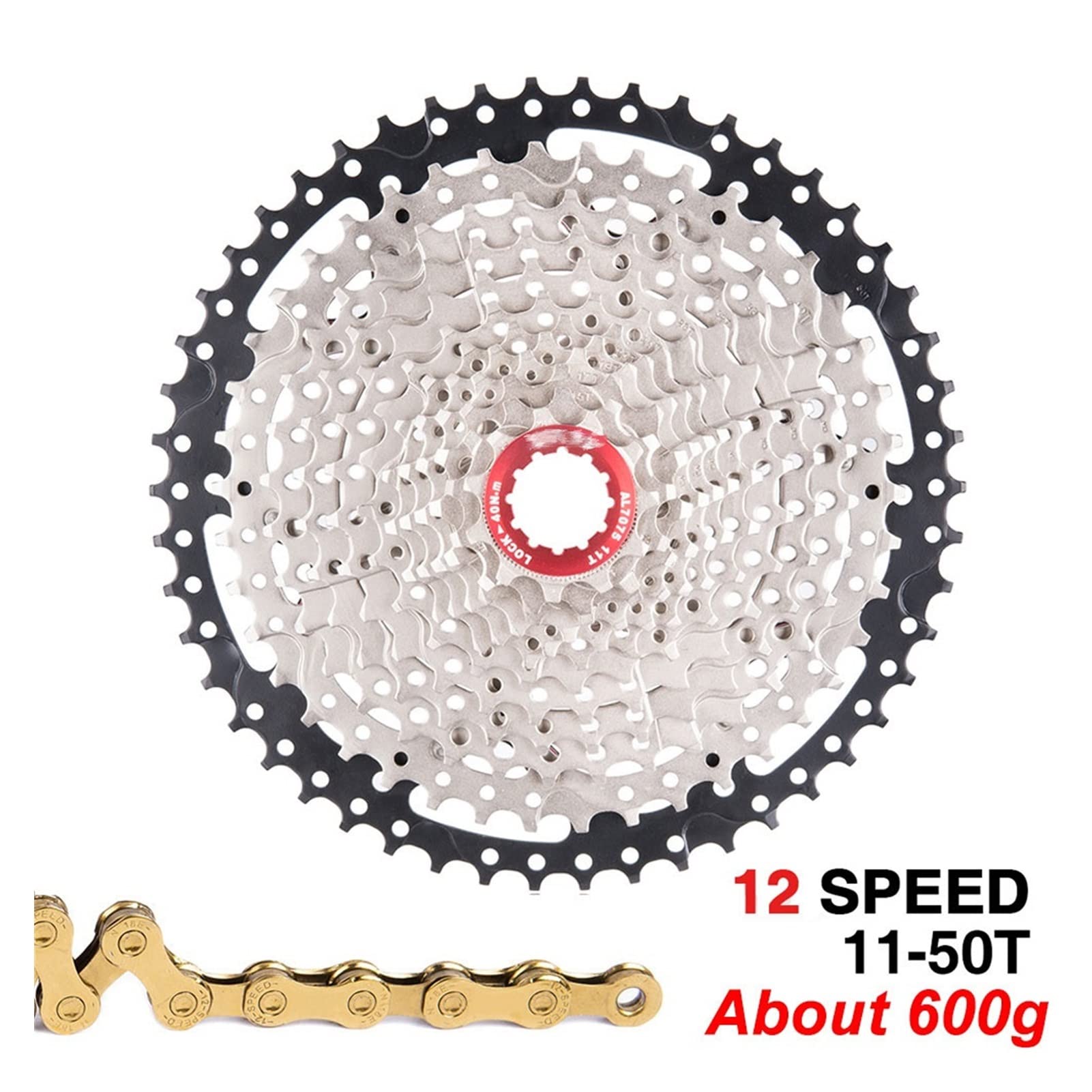 Amazon.co.jp: 12スピード自転車カセット HG MTB 11-50T 12S 46Tフル