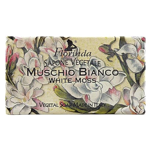 Miniatura 2 de Florinda Flores Blanco Musgo Vegetal Jabón Barra 50 G 1.76 Oz