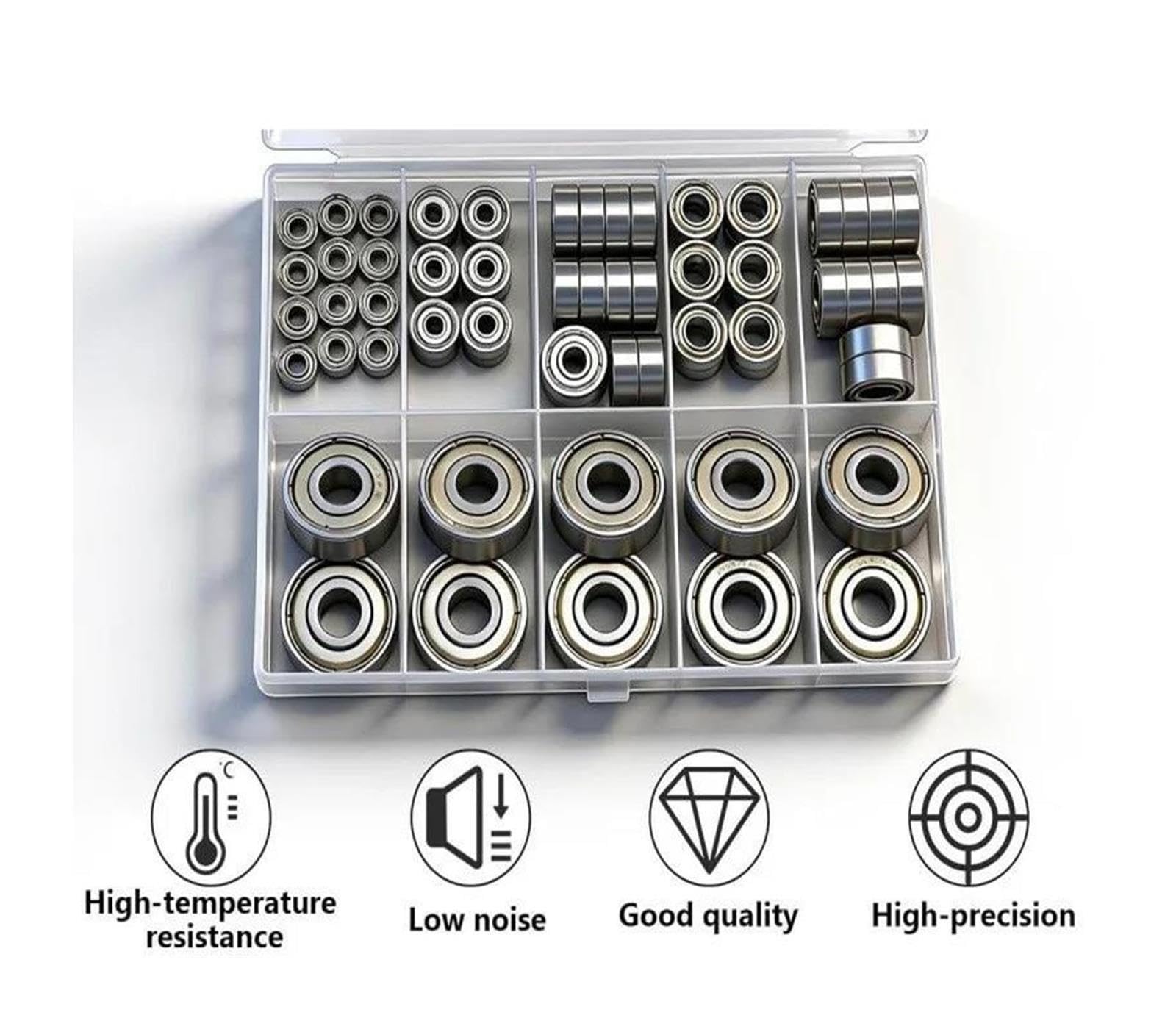 68PCS kit 693ZZ 623ZZ 624ZZ 685ZZ 687ZZ 627ZZ Rodamiento de