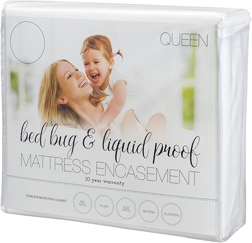 Miniatura 8 de ienjoy Home Becky Cameron Plush Matress Pad, Queen, White (BC-MATTPAD-Queen)