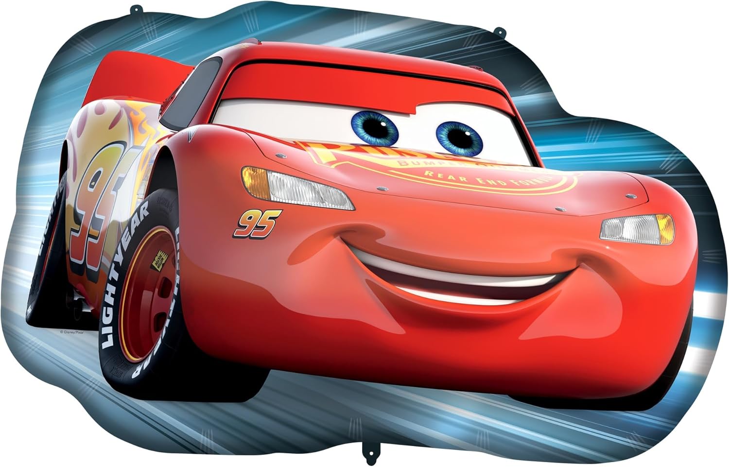 Procos - Supersized Foil Balloon Disney Cars, Balloon for Air Or Helium Filling, Gift, Decoration