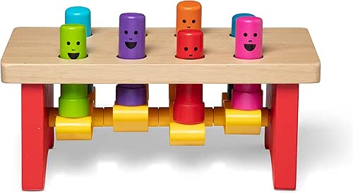 Melissa & Doug Banc À Marteler De Luxe, Banc de