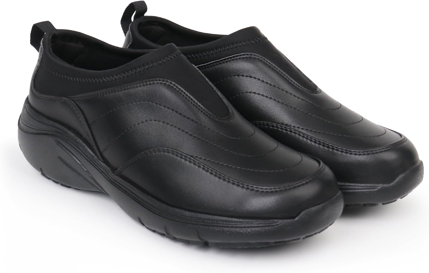 Hawkwell Women's Slip On Lightweight Nursing Shoes Slip Resistant Comfortable Medical Work Shoes