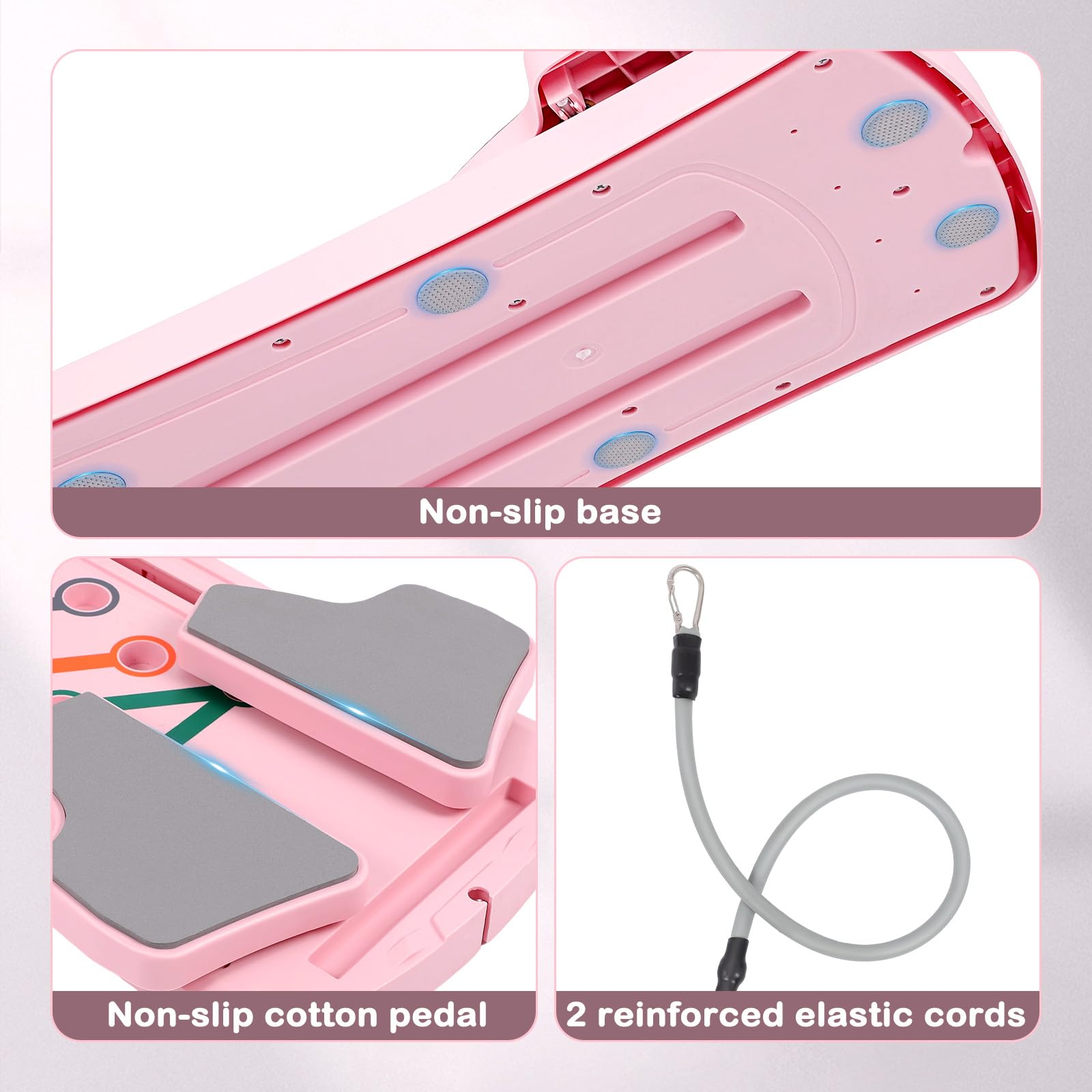Planche de Pilates pliable 6 en 1, ensemble de réformateur