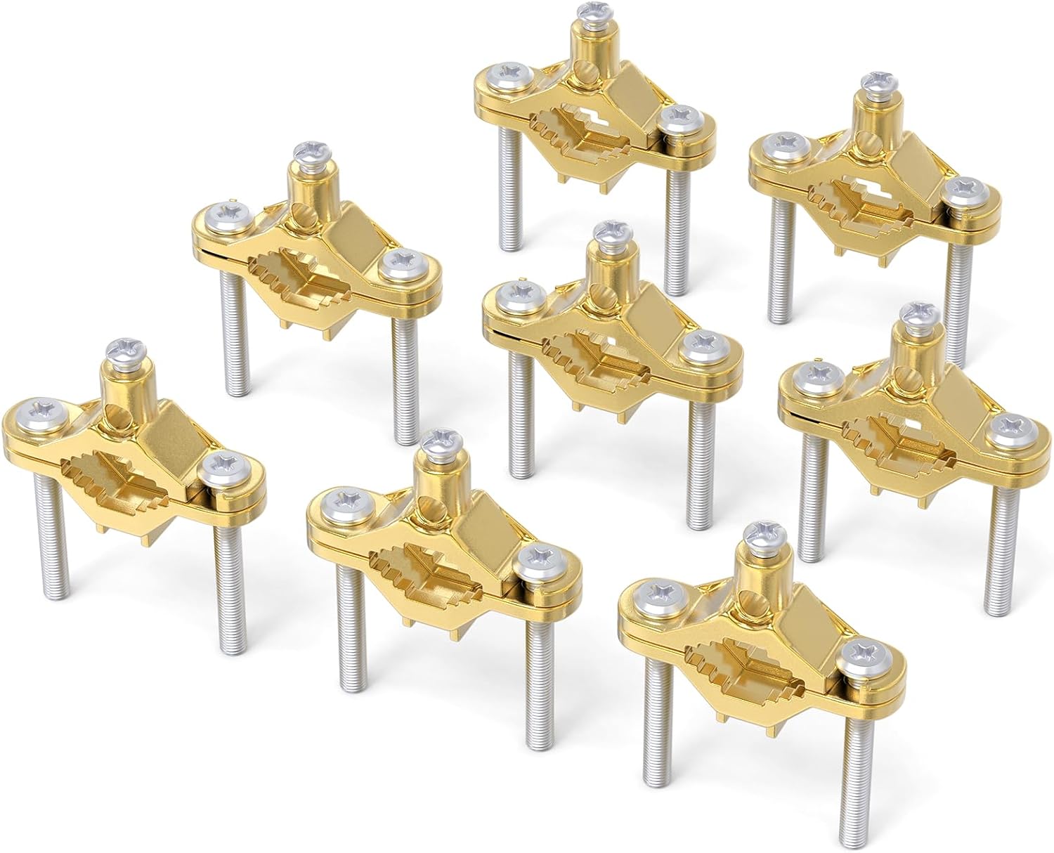 8PCS Non-standard grounding clamp, 1/2-1 conduit fitting, for connecting ground wires to water pipes and steel pipes, conduit accessories