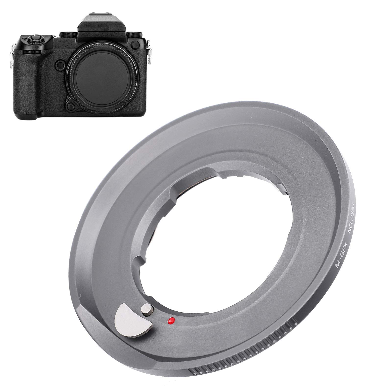 Bague D'adaptation MGFX, Convertisseur pour Objectif Leica M vers Appareil Photo Fuji GFX 50R 50S 100