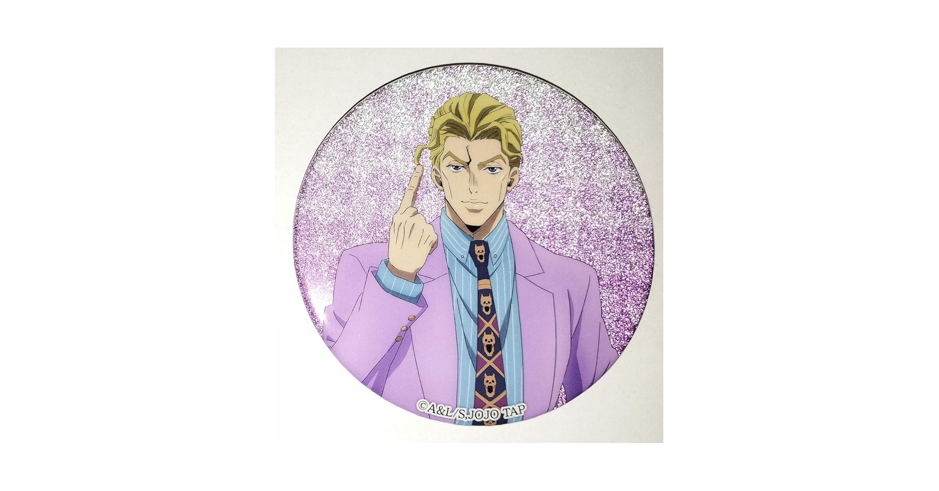 ジョジョ ジョジョリオン 缶バッジ 吉良吉影 Amazon | 吉良吉影缶バッジジョジョ展collection | バッジ