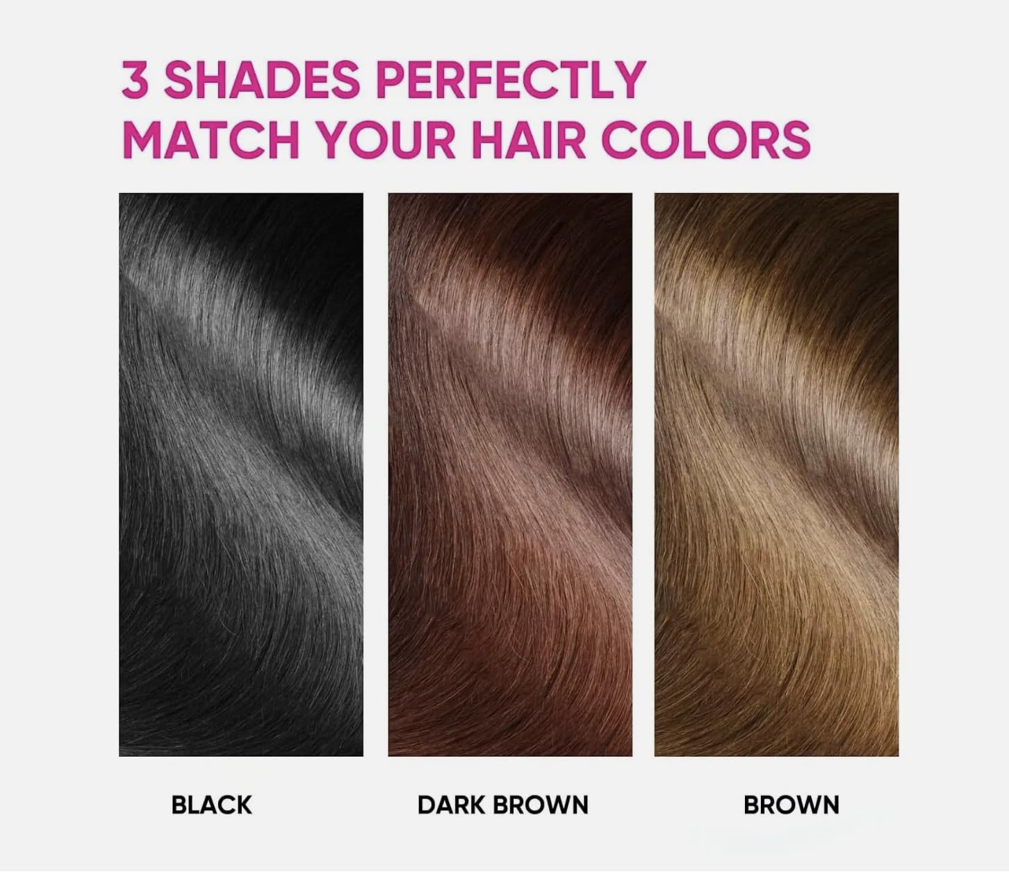 Root Touch Up - Instant Gray Coverage for Women & Men, Conceals Hair Loss & Thinning Hair, Easy Application, Long-Lasting Formula, Perfect for Quick Touch-Ups (Dark Brown, 20Ml)