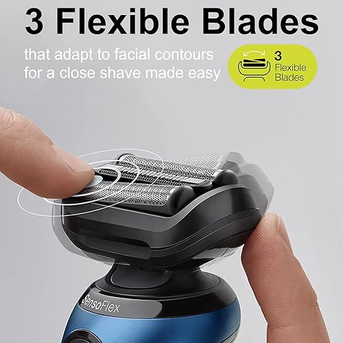 Miniatura 2 de Cabezal de repuesto para afeitadora eléctrica Braun 53B, compatible con todas las afeitadoras Braun Series 56 5020cs 5018s 5035s 5049cs 5050cs 6020s