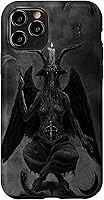 Vista 29 de Funda Satanic Goat Baphomet Occult Pagan Black Magic Goth Lucifer para iPhone 16