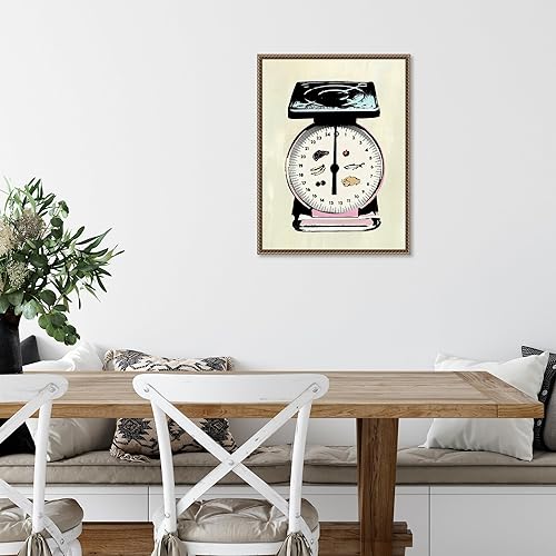 Miniatura 6 de Amanti Art Lienzo enmarcado para pared, 24 x 18 pulgadas, aparato de cocina retro II por Annie Warren, lienzo enmarcado para pared, obras de arte de